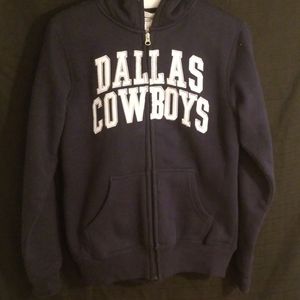 Womens Dallas Cowboys zip up hoodie